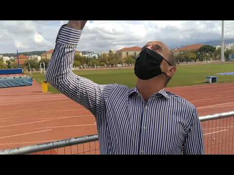 Τάκης Σβουράκης - Αντικατάσταση προβολέων και συντήρηση πυλώνων